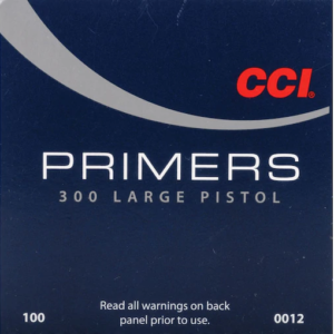 Buy CCI Large Pistol Primers #300 Box of 1000 Online