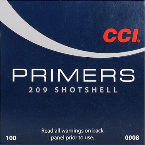 Buy CCI Primers #209 Shotshell Box of 1000 Online