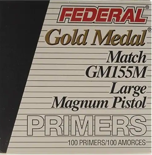 Buy Federal Premium Gold Medal Large Pistol Magnum Match Primers #155M Box of 1000 Online