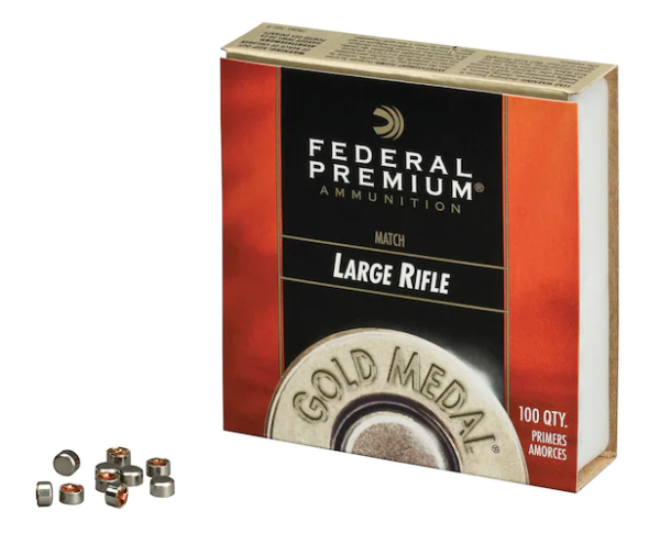 Buy Federal Premium Gold Medal Large Rifle Match Primers #210M Box of 1000 Online