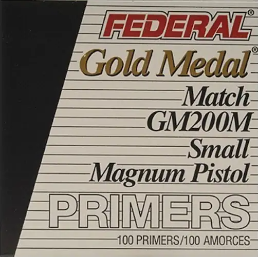 Buy Federal Premium Gold Medal Small Pistol Magnum Match Primers #200M Box of 1000 Online