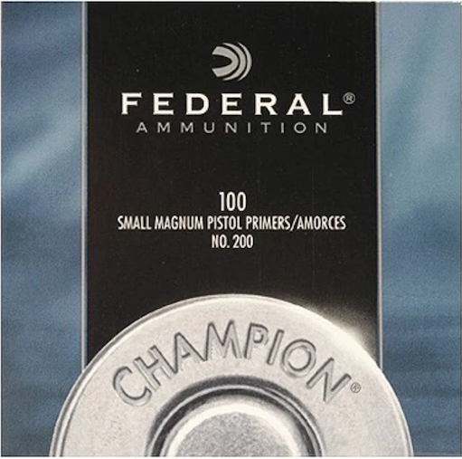 Buy Federal Small Pistol Magnum Primers #200 Box of 1000 Online