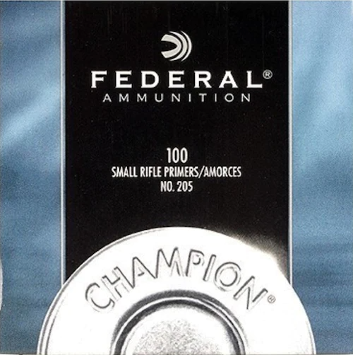 Buy Federal Small Rifle Primers #205 Box of 1000 Online