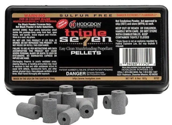 Buy Hodgdon Triple Seven Black Powder Substitute 50 Caliber 30 Grain Pellets Pack of 100 Online