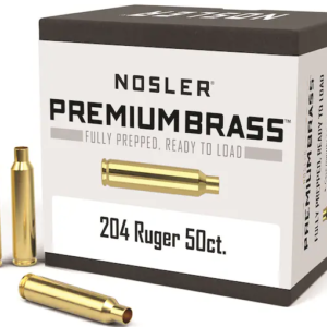 Buy Nosler Brass 204 Ruger Bag of 250 Online