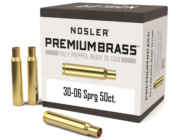 Buy Nosler Custom Brass 30-06 Springfield Box of 50 Online