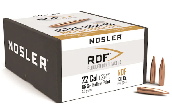 Buy Nosler RDF Bullets Hollow Point Boat Tail Online