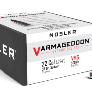 Buy Nosler Varmageddon Bullets 22 Caliber (224 Diameter) 55 Grain Tipped Flat Base Online