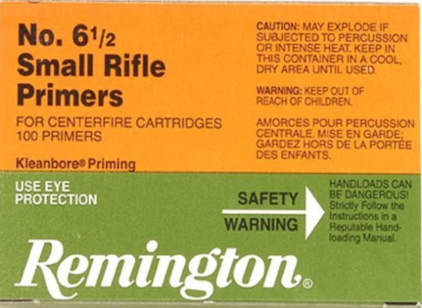 Buy Remington Small Rifle Primers #6-1 2 Box of 1000 Online