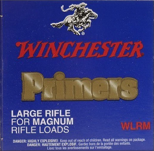 Buy Winchester Large Rifle Magnum Primers #8-1 2M Box of 1000 Online