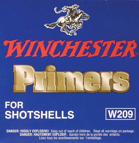 Buy Winchester Primers #209 Shotshell Box of 1000 Online