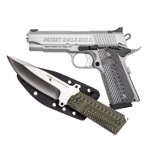 Buy Desert Eagle 1911 C Stainless, with KNIFE1911