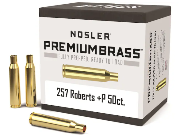 Buy Nosler Custom Brass 257 Roberts +P 