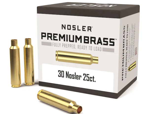  Buy Nosler Custom Brass 30 Nosler Box of 25