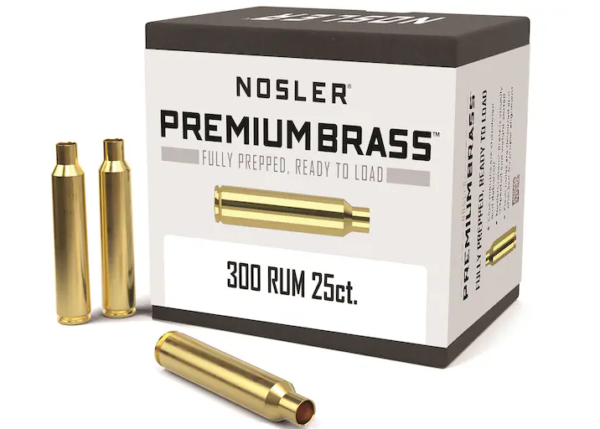 Buy Nosler Custom Brass 300 Remington Ultra Magnum