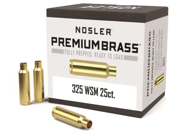 Buy Nosler Custom Brass 325 Winchester Short Magnum (WSM)