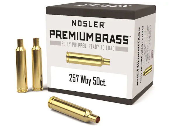 Buy Nosler Custom Brass 257 Weatherby Magnum