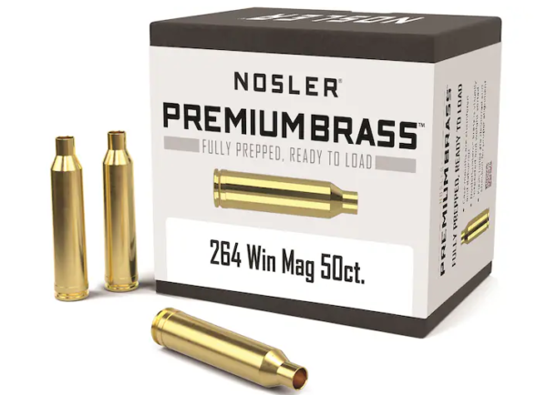 Buy Nosler Custom Brass 264 Winchester Magnum