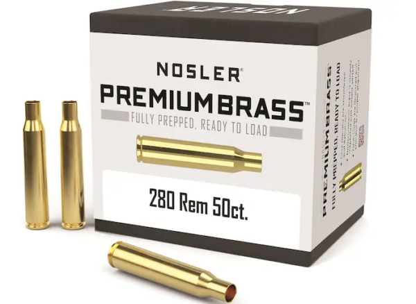 Buy Nosler Custom Brass 280 Remington 