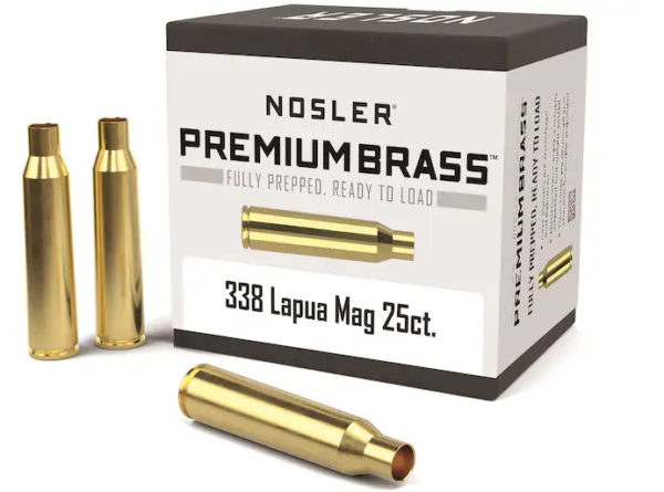 Buy Nosler Custom Brass 338 Lapua Magnum