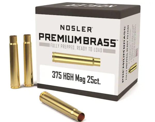 Buy Nosler Custom Brass 375 H&H Magnum