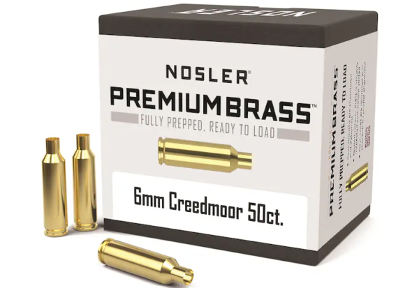 Buy Nosler Custom Brass 6mm Creedmoor 