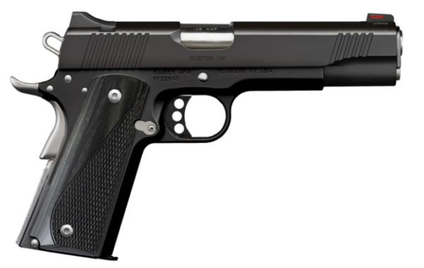 Buy Kimber Custom LW Nightstar 45 ACP Pistol with Stainless Small Parts and Gray Laminate Grips