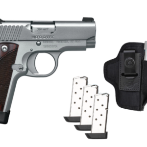 Buy Kimber Micro 380 ACP Stainless Ready to Carry Package with Three Magazines and DeSantis Pro Stealth Holster