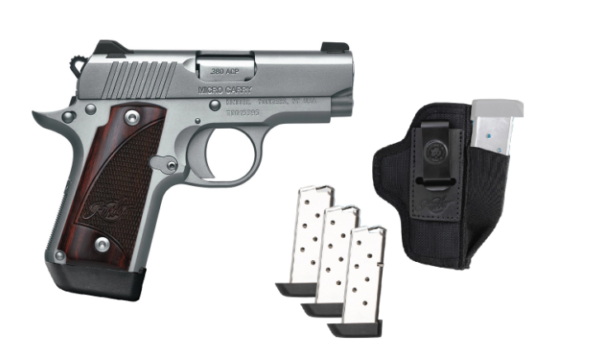 Buy Kimber Micro 380 ACP Stainless Ready to Carry Package with Three Magazines and DeSantis Pro Stealth Holster