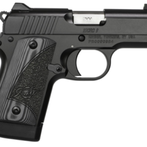 Buy Kimber Micro 9 9mm Matte Black Carry Conceal Pistol with Green Fiber-Optic Front Sight