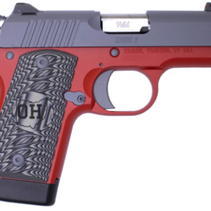 Buy Kimber Micro 9 9mm Matte Grey Slide and Matte Red Frame Special Edition Pistol