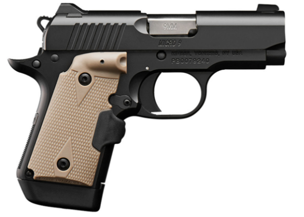 Buy Kimber Micro 9 9mm with Desert Tan Crimson Trace Lasergrips