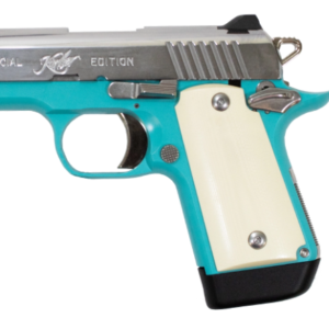 Buy Kimber Micro 9 Bel-Air 9mm Special Edition Pistol with Ivory Micarta Grips and Blue Frame