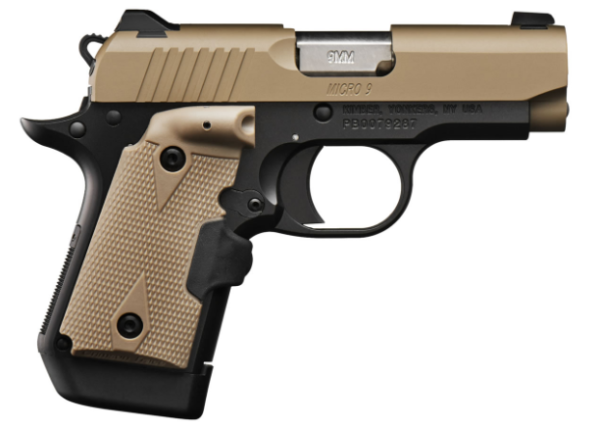 Buy Kimber Micro 9 Desert Tan (FDE) 9mm with Crimson Trace Lasergrips