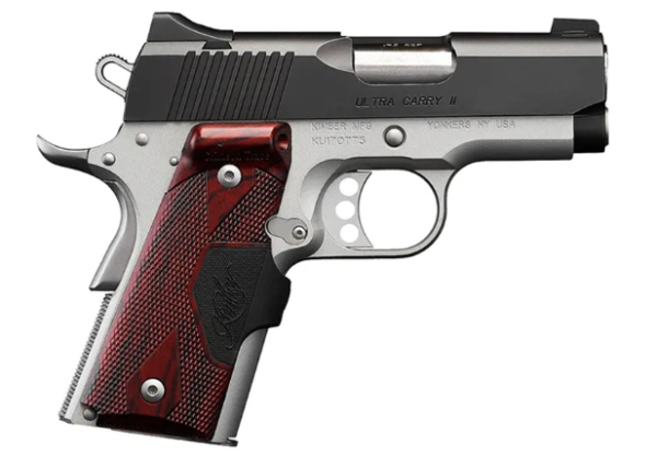 Buy Kimber Ultra Carry II 45 ACP 1911 Pistol with Two-Tone Finish and Crimson Trace Laser Grips