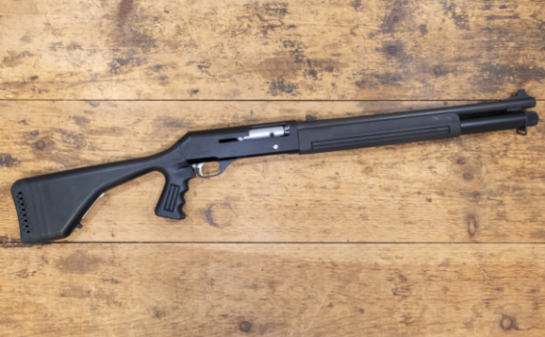 Beretta 1201FP 12 Gauge Police Trade-In Semi-Auto Shotgun with Pistol Grip Stock and Rifle Sights