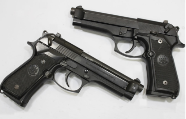 Beretta 92FS 9mm DA SA Police Trade-ins (Fair Condition)
