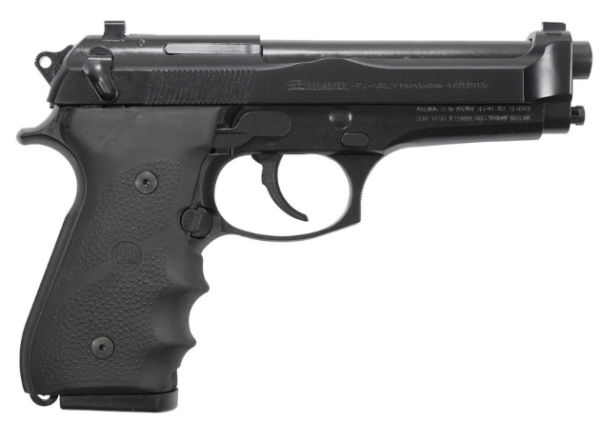 Beretta 92FS Brigadier 9mm Centerfire Pistol with Black Finish