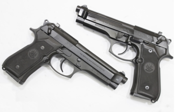 Beretta 92FS DA SA 9mm Police Trade-ins (Very Good)