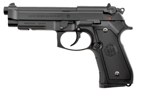 Beretta 92FS Type M9A1 9mm Centerfire Pistol with Rail