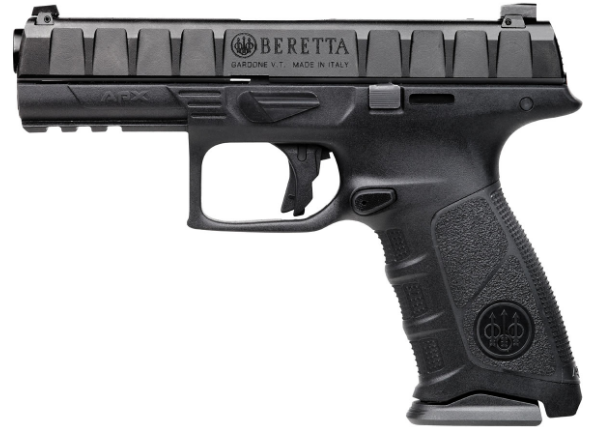 Beretta APX 9mm 10-Round Striker-Fired Pistol (Black)