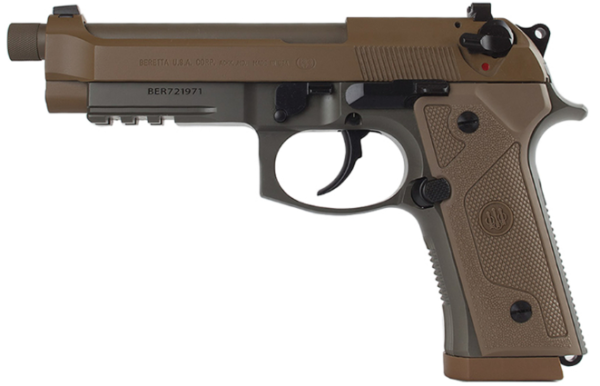 buy Beretta M9A3 9mm Full-Size Flat Dark Earth Centerfire Pistol (Cosmetic Blemishes)