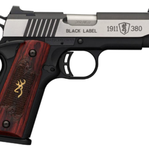 Browning Caliber 380 Automatic Colt Pistol (ACP) Model 1911-380 Series Black Label Medallion Pro Compact