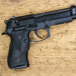 Buy Beretta 92G 9mm Semi-Auto Police Trade-In Pistol with Crimson Trace Grip 