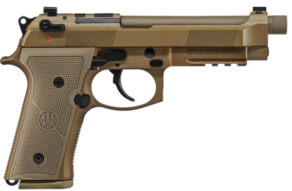 Buy Beretta M9A4 Centurion 9mm Optic Ready DA SA Pistol with FDE Cerakote Finish