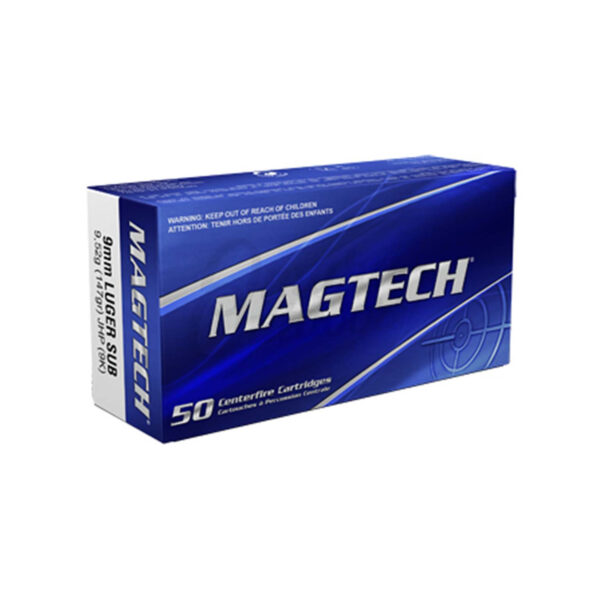 Buy Magtech Subsonic 9mm 147 Grain JHP Ammo Online