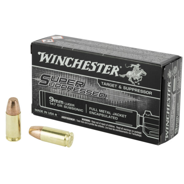 buy Winchester Super Suppressed 9mm 147 Grain online