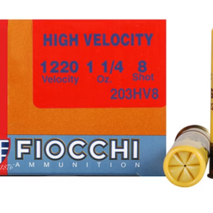 Buy Fiocchi Shooting Dynamics High Velocity Ammunition 20 Gauge 3 1-1 4 oz 8 Shot Box of 25