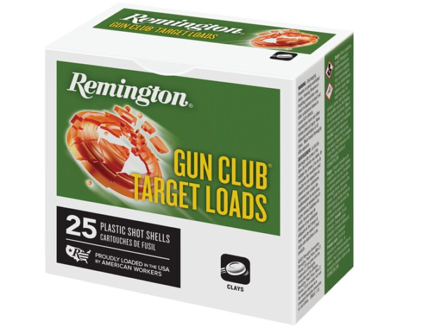 Buy Remington Gun Club Target Ammunition 12 Gauge 2- 4 1 oz 7-12 Shot