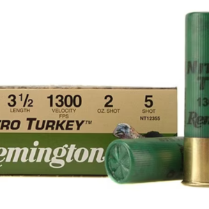 Buy  Remington Nitro Turkey Ammunition 12 Gauge 3-1 2 2 oz of 5 Buffered Shot Box of 10